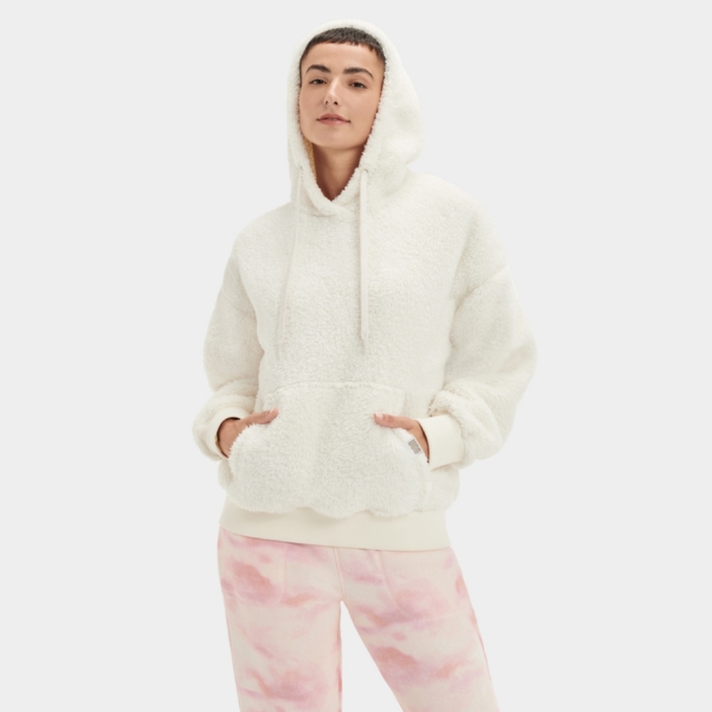 UGG Loyra Sherpa Hoodie Size S